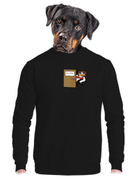 unisex mikina bez kapuce