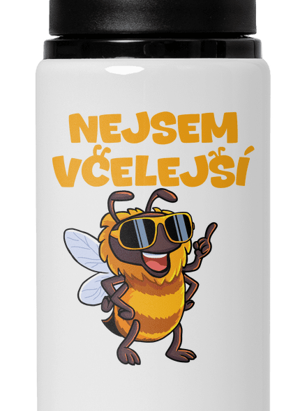 Nejsem včelejší lahev na vodu White
