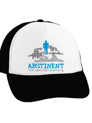 Abstinent kšiltovka Black cap