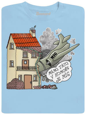V komoře je MiG dětské tričko Sky Blue