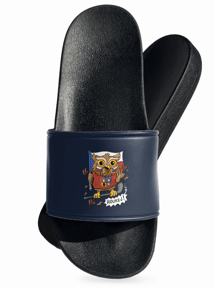 Houkej pantofle Navy