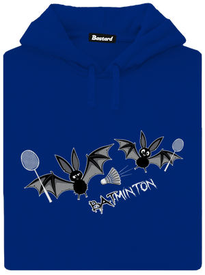 Batminton dámská mikina klokanka Royal Blue Mal