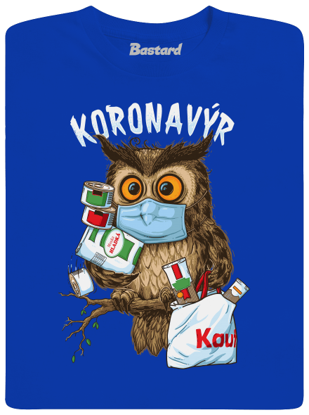 Koronavýr dětské tričko Royal Blue