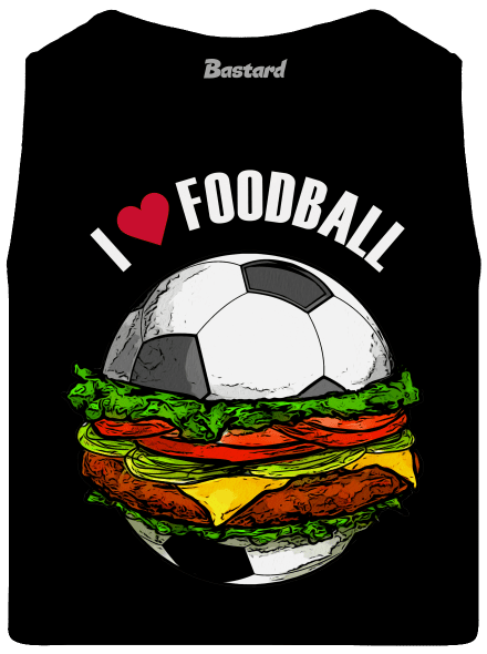 Foodball pánské tílko Black