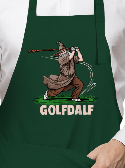 Golfdalf zástěra Bottle Green