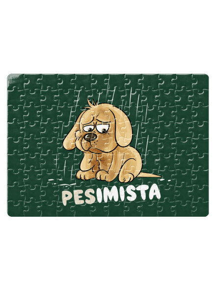 Pesimista  puzzle White
