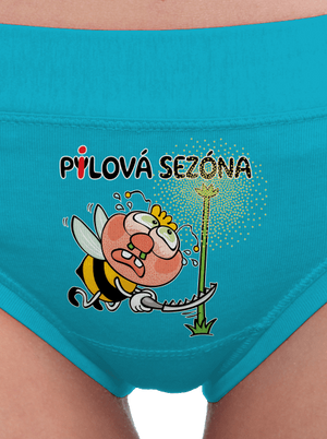 Pylová sezóna dámské kalhotky Turquoise