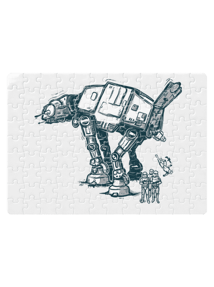 AT-AT puzzle White