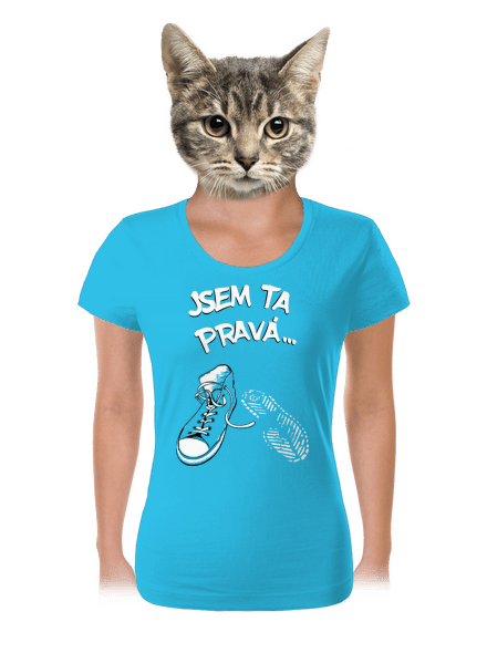 Hledám tu pravou dámské tričko Blue Atol