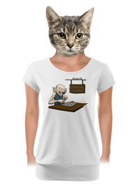 dámské tričko s lemem