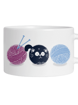 Klubíčko hrnek makronka White