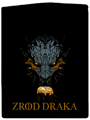 Zrod draka dámská mikina na zip Black