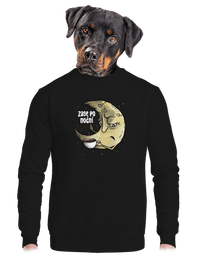 unisex mikina bez kapuce