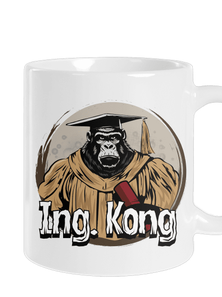 Ing. Kong klasický hrnek White