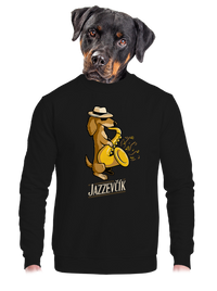 unisex mikina bez kapuce