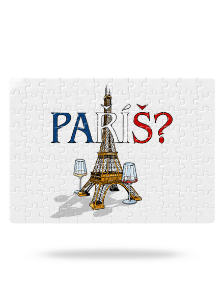 Paříš puzzle White