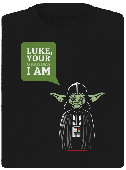 Mr. Yoda: Your grandpa I am dámské sportovní tričko Black