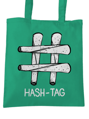 Hash tag taška Mint
