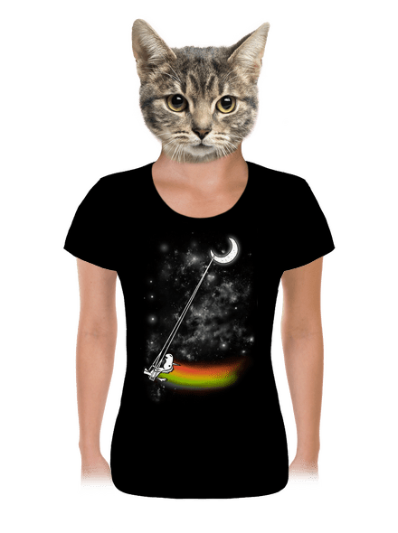 Unicorn Universe dámské tričko Black
