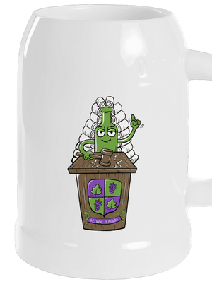 Ve víně je pravda půllitr White