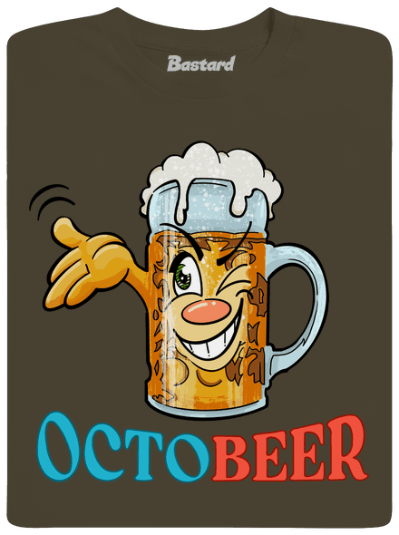 Octobeer pánské dlouhý rukáv Urban Khaki