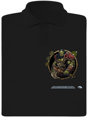 B17: Warcraft pánská polokošile Black