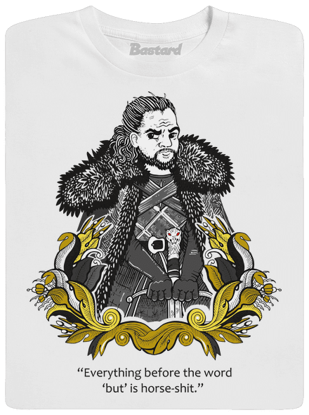 Jon Sníh dětské tričko White