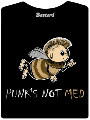 Punks Not Med dámské tričko Black