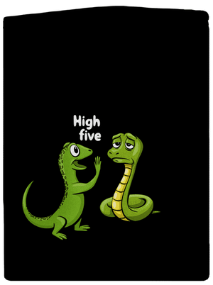 High Five dámská mikina na zip Black