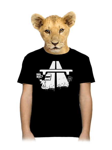 Dál nic dětské tričko Black