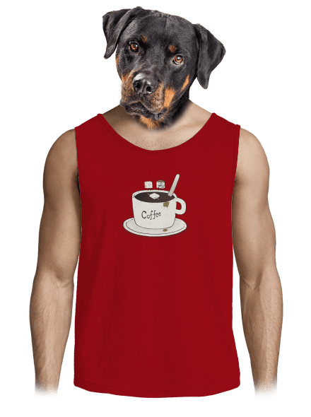 Kdo zabil cukřík? pánské tílko Red