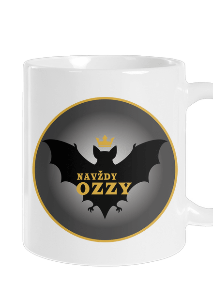 Navždy Ozzy klasický hrnek White