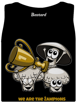 Žampioni dámské tílko klasické Black