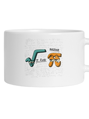 Pí, čus! hrnek makronka White