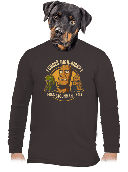 High kick pánské dlouhý rukáv Bear Brown