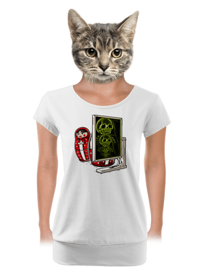 dámské tričko s lemem