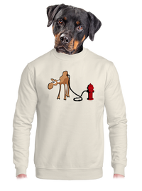 unisex mikina bez kapuce