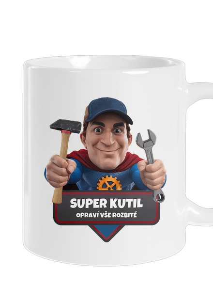 Super táta klasický hrnek White