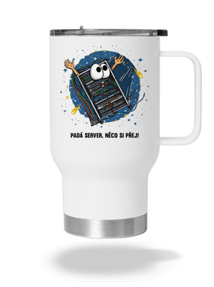 Padá server termohrnek White