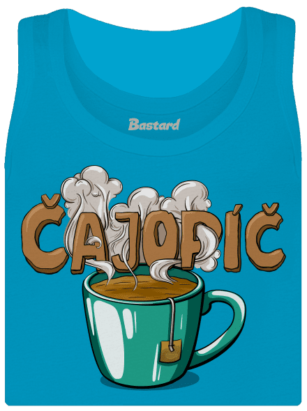 Čajopíč dámské tílko klasické Blue Atol