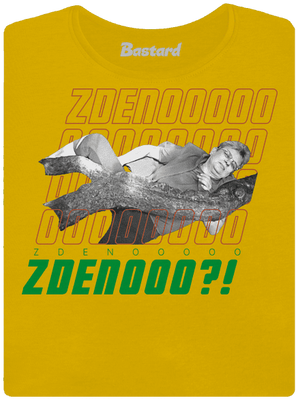 B18: Bába pod kořenem dámské tričko Yellow