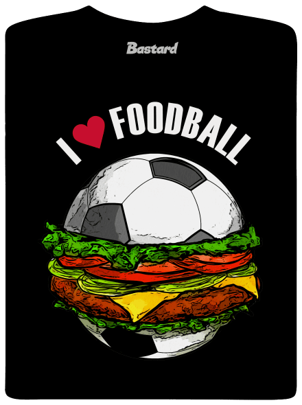 Foodball dětské tričko Black
