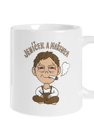 Jeníček a mařenka klasický hrnek White