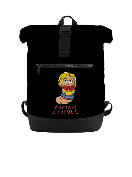 Captain Larvel batoh Black