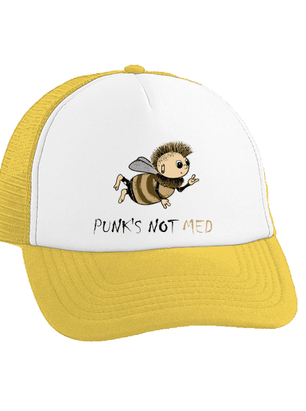 Punks Not Med kšiltovka truckerka Sunflower cap