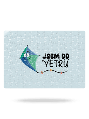 Do větru puzzle White