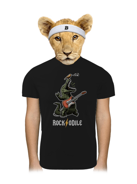 Rockodile dětské sportovní tričko Black