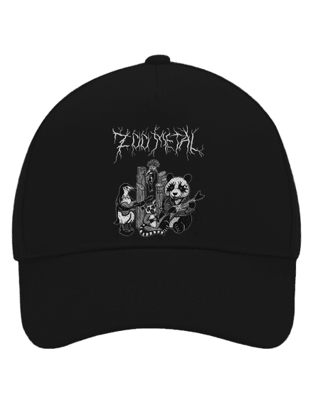 ZOO metal kšiltovka baseballka Black