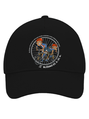 Cyklistický horoskop: Blíženci kšiltovka baseballka Black