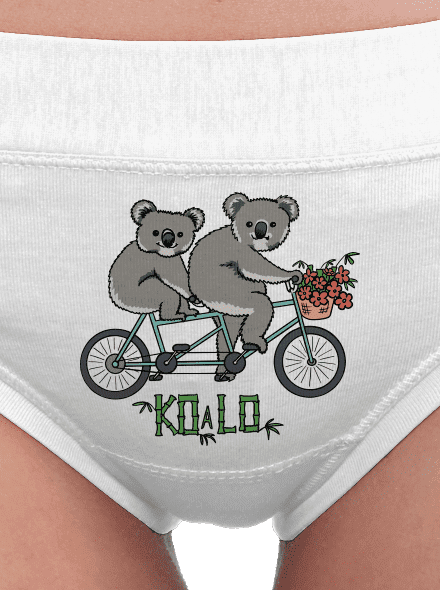 Koalo dámské kalhotky White